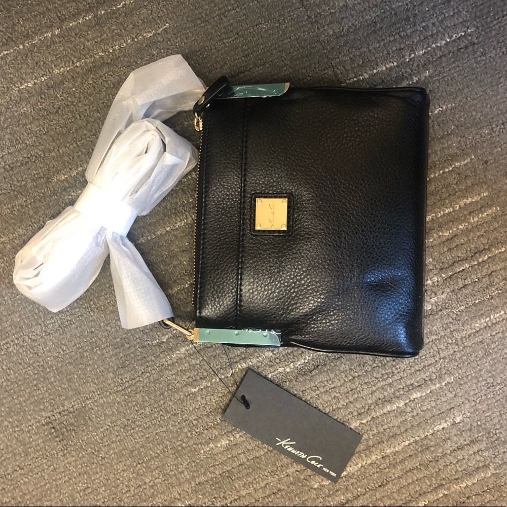 Kenneth Cole Leather Crossbody Bag